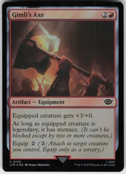 Foil Gimli's Axe 130 Universes Beyond: The Lord of the Rings: Tales of Middle-ea - Image 1