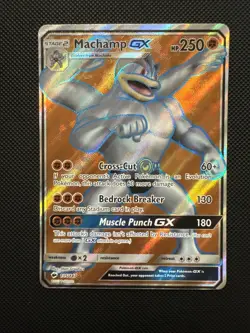 Machamp GX (Full Art) 135/147 Sm-Burning Shadows Holo Sun & Moon Pokemon - Image 1