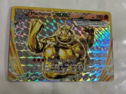 POKEMON MACHAMP BREAK 60/108 EVOLUTIONS FULL ART HOLO RARE 190 HP CARD - Image 1
