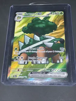 Pokemon TCG Torterra EX Holo Ultra Rare Card 185/162 Temporal Forces - Image 1