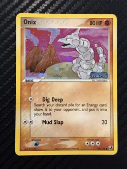 Onix 65/115 Unseen Forces Reverse Holo Pokemon - Image 1