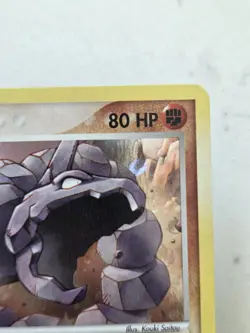 Pokemon TCG Onix FireRed & LeafGreen 42/112 Reverse Holo 80 HP Uncommon - Image 5