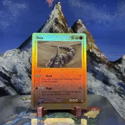 Onix - 71/100 Pokemon Sandstorm - Reverse Holo LP - Image 1