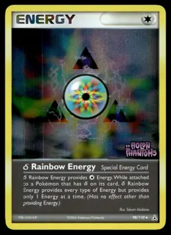 Delta Rainbow Energy Holon Phantoms Uncommon 98/110 2006 Pokemon TCG - Image 1