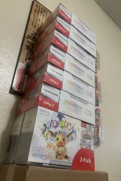 Pokemon Prismatic Evolutions Elite Trainer Box & Booster Bundle - Costco 2 Pack - Image 2