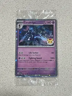 Ceruledge 040/091 Pokemon Day 2024 Stamped Promo Sealed Pokemon Best Buy TCG New - Image 1