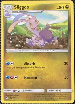 Sliggoo 93/131 Sm-Forbidden Light Regular - Pokemon Card - Image 1