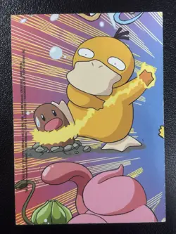 2000 Topps Pokemon TV Animation Series 2 Surfing #25 Pikachu 8 Of 10 LP - Image 2