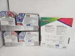 Set Of 3 Pokemon Miraidon & Koraidon ex 2-Pack Booster Packs & Chest+Pencilcase - Image 3