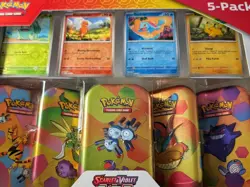 Pokemon TCG Scarlet and Violet 151 Mini Tins 5 Pack Factory Sealed - Image 3