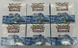 Lot of (6) Pokemon TCG Sword & Shield Silver Tempest Booster Boxes SEALED - Image 1