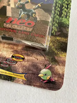 Pokemon Neo Discovery Blister Pack Umbreon Artwork WOTC Factory Sealed - Image 5