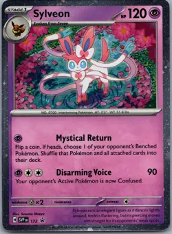 Sylveon (Cosmos Holo) 172 Holo Promo Scarlet & Violet Promo Pokemon Near Mint - Image 1