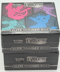 Pokemon TCG SWSH Evolving Skies Elite Trainer Boxes SEALED ETB ARTSET LOT - Image 2