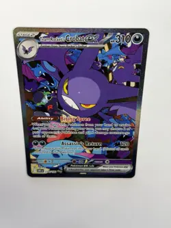 Pokemon TCG Team Rockets Crobat Ex 234/182 Special Illustration Destined Rivals - Image 5