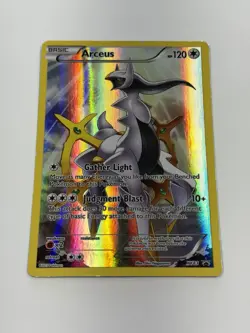 Pokemon TCG Arceus XY83 Black Star Promo Legendary Collection Moderately Played - Image 4