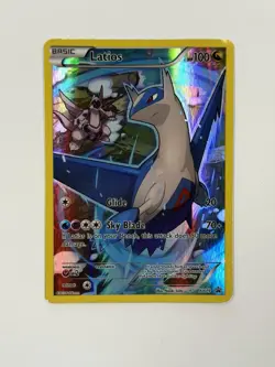 Pokemon TCG Latios XY79 Black Star Promo Full Art Promo XY Moderately Played - Image 1