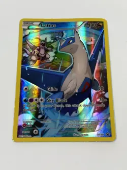Pokemon TCG Latios XY79 Black Star Promo Full Art Promo XY Moderately Played - Image 4