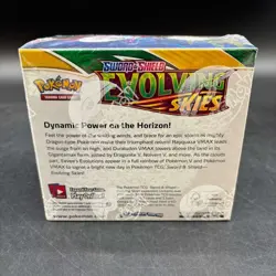 #1 Pokemon TCG SWSH Evolving Skies Booster Box Sealed w/ Acrylic Case - Image 5