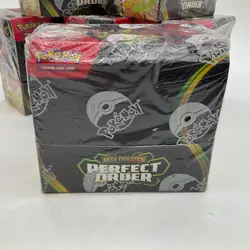 Lot of (6) Pokemon TCG Mega Evolution Perfect Order Booster Boxes SEALED - Image 2