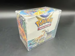 Pokemon TCG Brilliant Stars Booster Open Box w/ Sealed Packs & w/ Plastic Case - Image 3