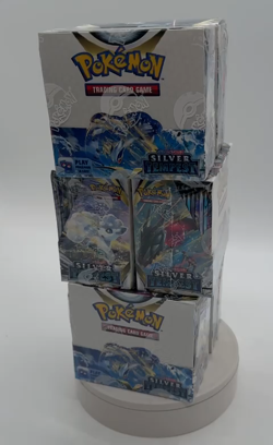 Lot of (6) Pokemon TCG Sword & Shield Silver Tempest Booster Boxes SEALED NEW - Image 2