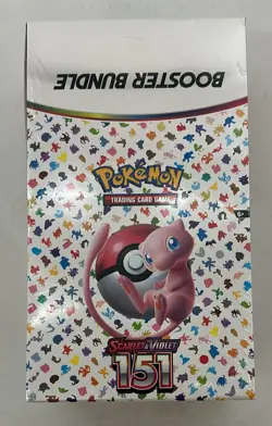 Auction #3 Pokemon TCG Scarlet & Violet 151 Booster Bundle Display SEALED - Image 1