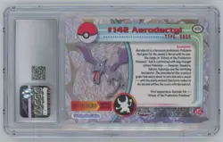 2000 Pokemon Topps Chrome Series 2 Aerodactyl CGC 10 Chrome #142 - Image 2