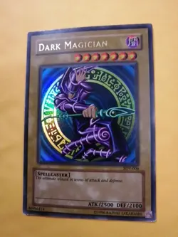 Yu-Gi-Oh! TCG Dark Magician SDY-006 Unlimited Ultra Rare Moderately Played - Image 1