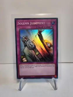 Yugioh Maze Of Memories Solemn Judgment #MAZE-EN063 1st Edition - Image 1