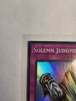 Yugioh Maze Of Memories Solemn Judgment #MAZE-EN063 1st Edition - Image 4