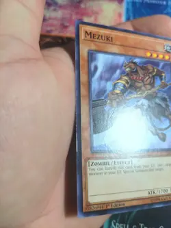 Yu-Gi-Oh! Mezuki SR07-EN012 1st Edition Common LP - Image 3