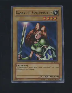 2023 Yu-Gi-Oh! Promo WCS-WORLD CHAMP SER #001 Kanan The Swordmistress - Image 1