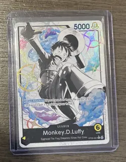 One Piece TCG - ST29-001 Alt Art Leader Card - Monkey.D.Luffy R - Image 2