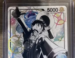 One Piece TCG - ST29-001 Alt Art Leader Card - Monkey.D.Luffy R - Image 5