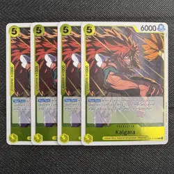 4x Kalgara | OP12-099 NM | Rare | One Piece TCG Playset - Image 1