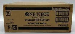 One Piece TCG OP-06 Wings Of The Captain ENGLISH BOOSTER BOX CASE SEALED - Image 4