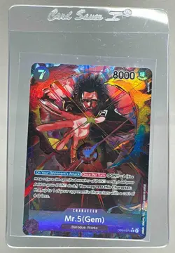 Mr.5 Gem 2023 One Piece Kingdoms of Intrigue #OP04-072 Alt Art - Image 1