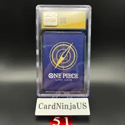 CGC PRISTINE 10 MONKEY D. LUFFY #P-075 SAIKYO JUMP PROMO 2024 ONE PIECE JPN 51 - Image 2