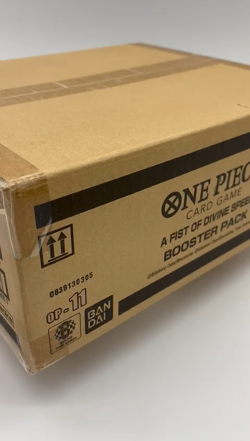 One Piece TCG OP-11 A Fist Of Divine Speed Booster Box Case SEALED ENGLISH - Image 2