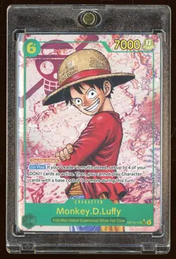 Monkey D. Luffy OP13-118 SEC Alt One Piece Carrying On His Will English Foil - Image 1