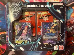 One Piece Illustration Box Vol. 6 & OP-14 Sleeved Booster Packs (1 Box, 4 Packs) - Image 2