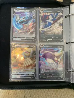 Pokemon Card Binder Full Arts, VMAX, V, EX, Rare Card Collection - Image 4