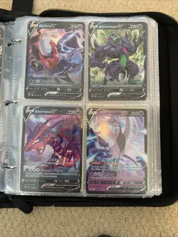 Pokemon Card Binder Full Arts, VMAX, V, EX, Rare Card Collection - Image 5