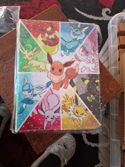 Pokemon Large Card Binder Collection Holder NEW - Image 1
