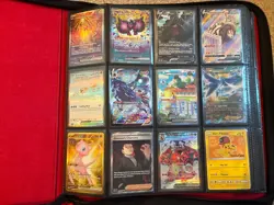 Huge Pokemon Card Collection Binder 12 Slot Cards EX GX Holo Vintage Alt Arts - Image 1