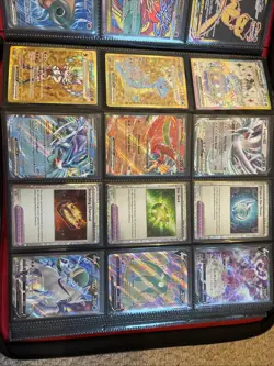 Huge Pokemon Card Collection Binder 12 Slot Cards EX GX Holo Vintage Alt Arts - Image 3