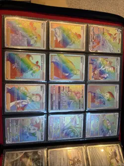 Huge Pokemon Card Collection Binder 12 Slot Cards EX GX Holo Vintage Alt Arts - Image 4