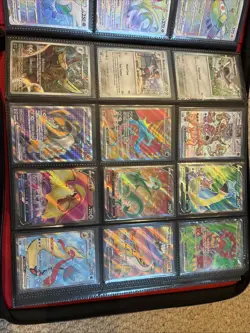 Huge Pokemon Card Collection Binder 12 Slot Cards EX GX Holo Vintage Alt Arts - Image 5