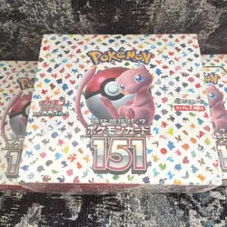 Pokemon Card 151 Sealed Japanese booster Box sv2a Trading Cards - Image 1